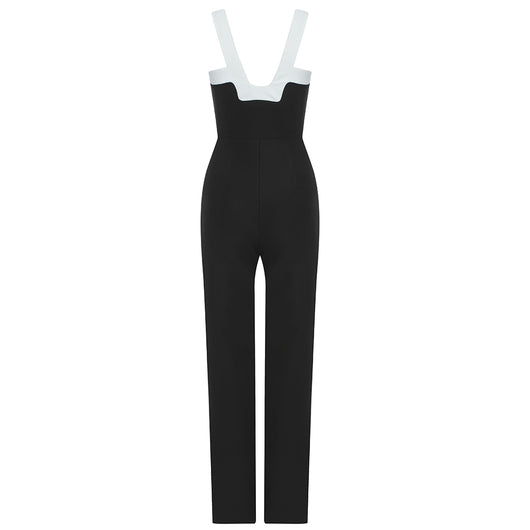 Jumpsuit de Cintura Alta y Piernas Anchas - Image 9