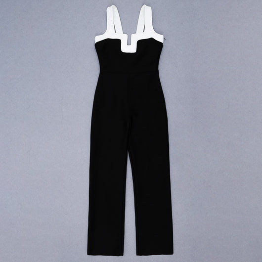 Jumpsuit de Cintura Alta y Piernas Anchas - Image 10