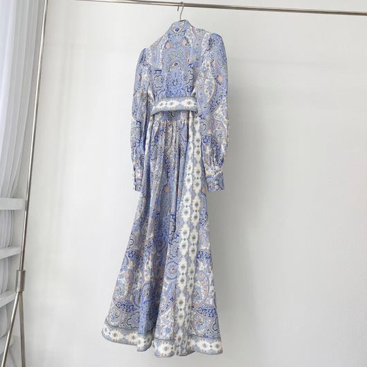 Vestido de Lino Estampado - Image 8