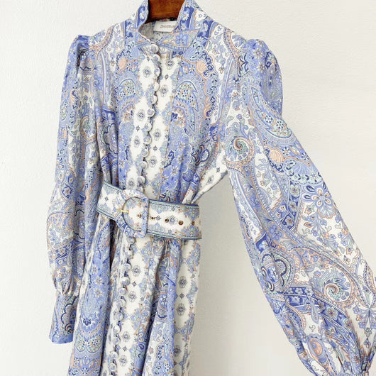 Vestido de Lino Estampado - Image 9