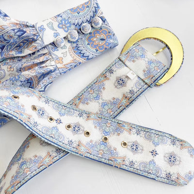 Vestido de Lino Estampado - Image 13