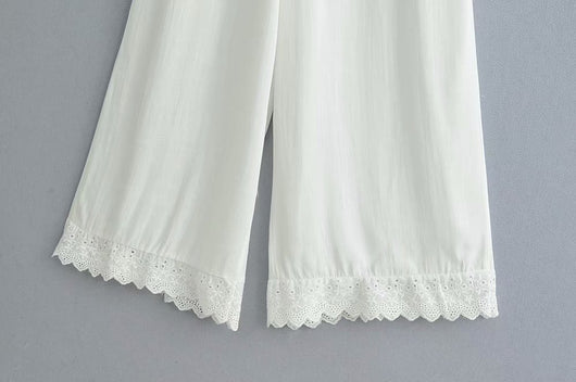 Enterizo con Detalles de Encaje Elegante - Image 10