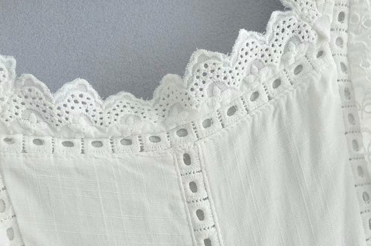 Enterizo con Detalles de Encaje Elegante - Image 12