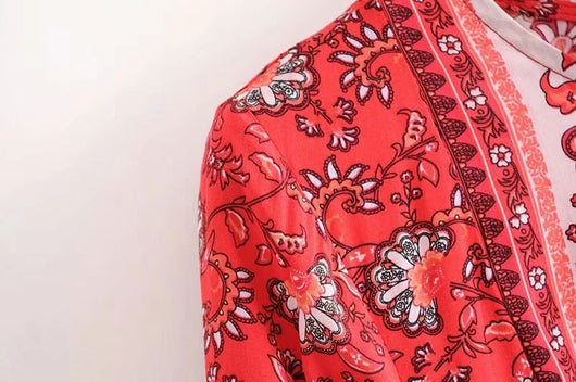 Vestido Ejecutivo con Corbata en Escote y Mangas Largas - Image 11
