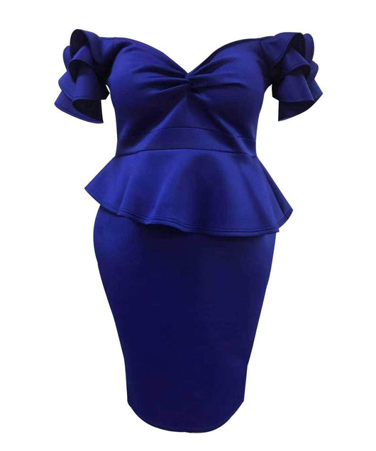 Vestido con Volantes y Detalle de Moño - Falda Escalonada con Bolsa - Image 7