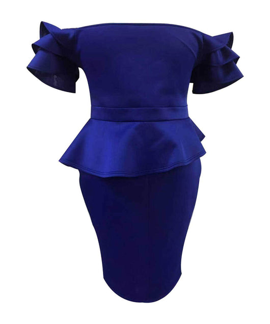 Vestido con Volantes y Detalle de Moño - Falda Escalonada con Bolsa - Image 8
