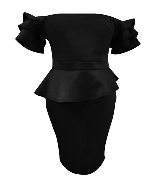 Vestido con Volantes y Detalle de Moño - Falda Escalonada con Bolsa - Image 10