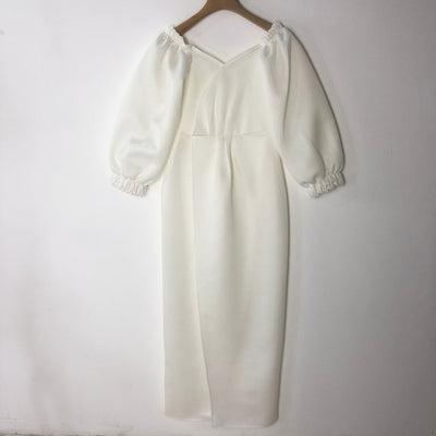 Vestido de Noche con Mangas Abullonadas - Image 21