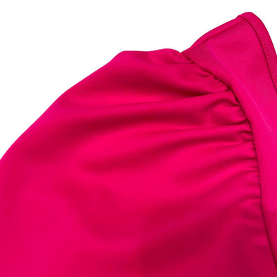 Vestido de Noche Midi con Mangas Globo Descubierto - Image 9