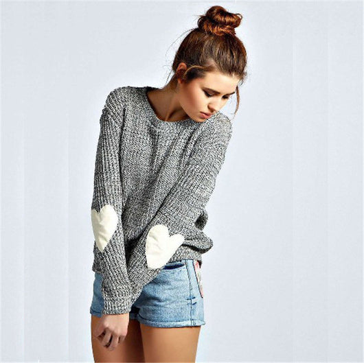 Suéter Pullover Cuello Redondo Talla Grande para Mujer - Image 10