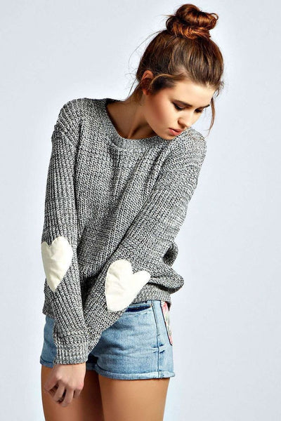 Suéter Pullover Cuello Redondo Talla Grande para Mujer - Image 11