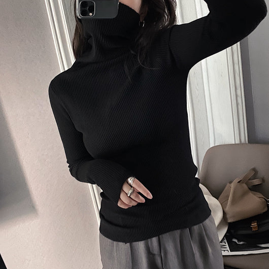 Camisa de Cuello Alto Ajustada - Image 8