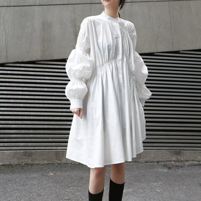 Vestido Camisa con Corte Irregular - Image 5