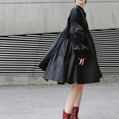 Vestido Camisa con Corte Irregular - Image 10