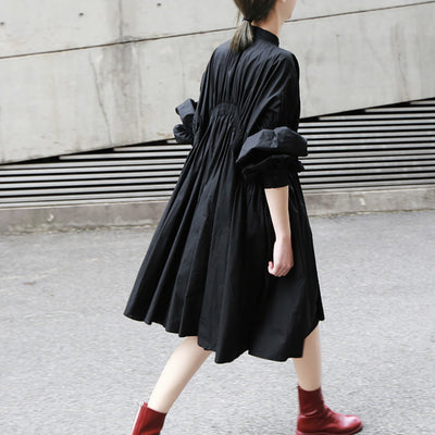 Vestido Camisa con Corte Irregular - Image 11