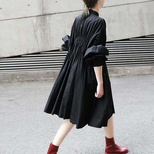 Vestido Camisa con Corte Irregular - Image 11
