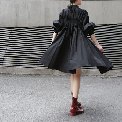 Vestido Camisa con Corte Irregular - Image 12