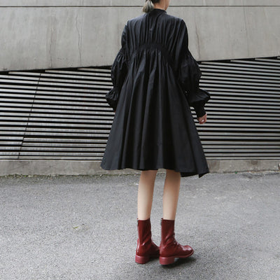 Vestido Camisa con Corte Irregular - Image 13