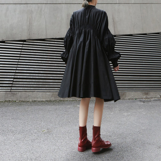 Vestido Camisa con Corte Irregular - Image 13