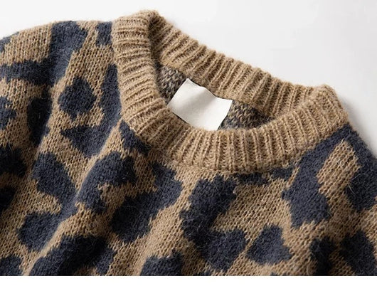 Suéter Mohair Estampado Leopardo - Image 9
