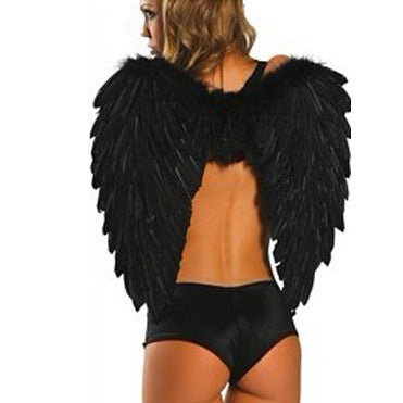 Disfraz Ángel Sensual para Adultos - Alas y Lencería para Juegos de Rol - Image 5
