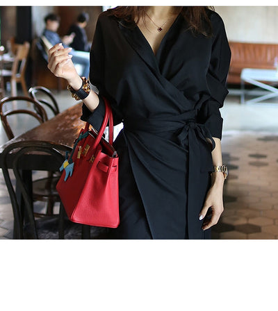Vestido Camisero Midi Versátil - Image 9