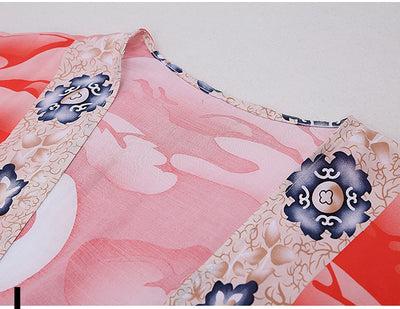 Blusa Cardigan Protección Solar Estampado Flor de Grúa - Image 14