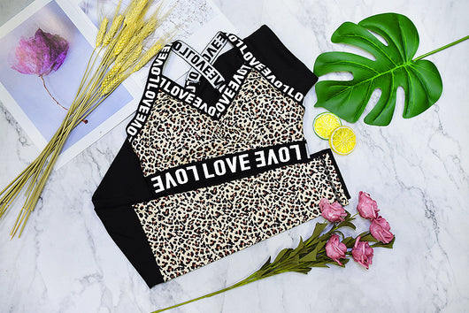 Conjunto de Yoga Estampado Leopardo - Ropa Deportiva para Fitness - Image 18