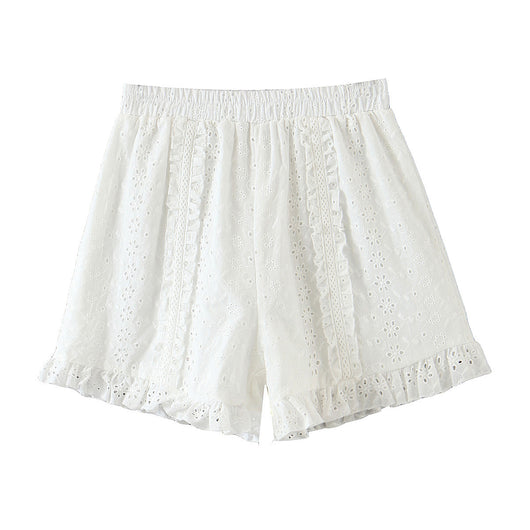 Traje de Pantalón con Escote en V y Detalles de Encaje - Image 11