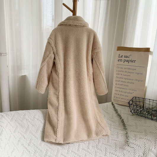Abrigo Largo de Piel para Mujer - Otoño e Invierno - Image 11