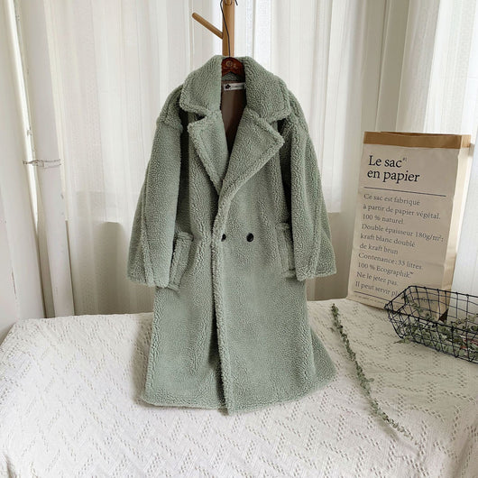 Abrigo Largo de Piel para Mujer - Otoño e Invierno - Image 20