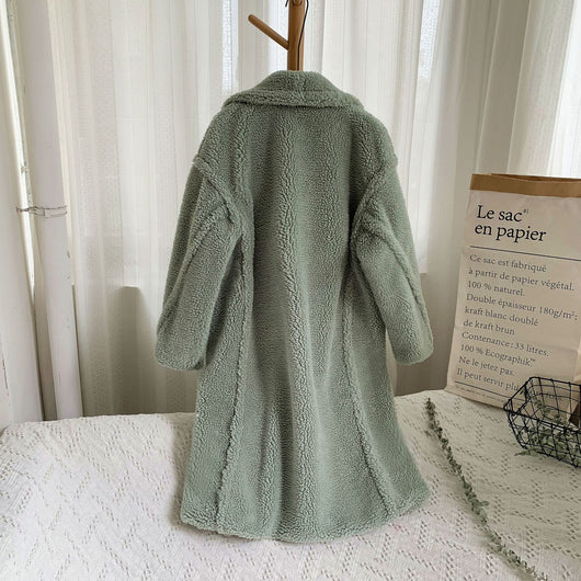 Abrigo Largo de Piel para Mujer - Otoño e Invierno - Image 21