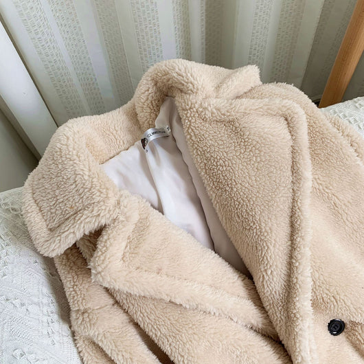 Abrigo Largo de Piel para Mujer - Otoño e Invierno - Image 27