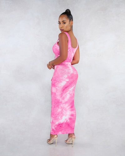 Chaleco Minifalda Tie-Dye Sensual - Image 9