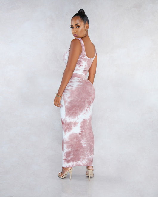 Chaleco Minifalda Tie-Dye Sensual - Image 12