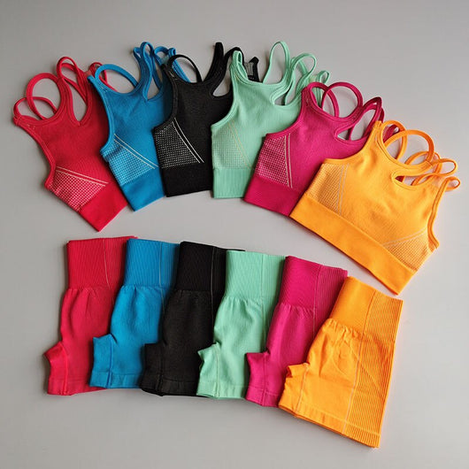 Conjunto Deportivo de Secado Rápido para Yoga y Running - Image 8