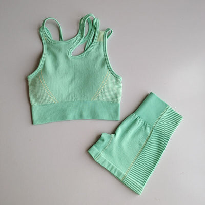 Conjunto Deportivo de Secado Rápido para Yoga y Running - Image 12
