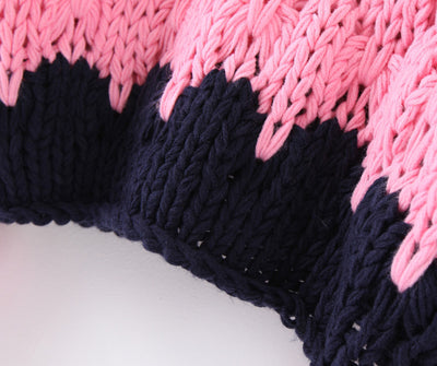 Suéter de Algodón Tejido a Mano, Oversized y Acogedor - Image 19