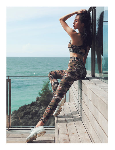 Leggings de Yoga con Estampado Camuflaje - Image 10