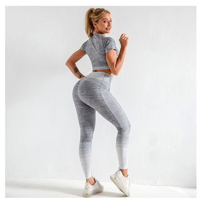 Ropa de Yoga Tejida sin Costuras - Image 15