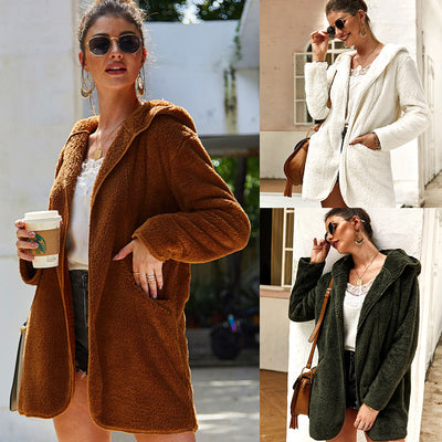 Chaqueta Acolchada con Capucha de Piel - Image 28
