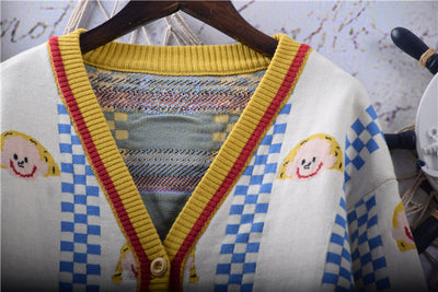 Suéter Cuello en V - Elegancia y Comodidad - Image 13