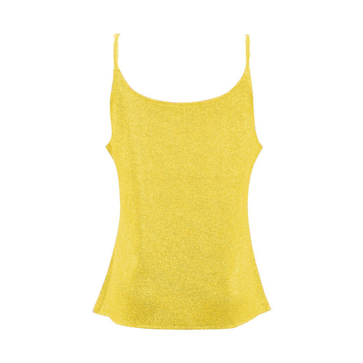 Top Escotado con Tirantes Dorados - Chaleco Casual Sexy - Image 9