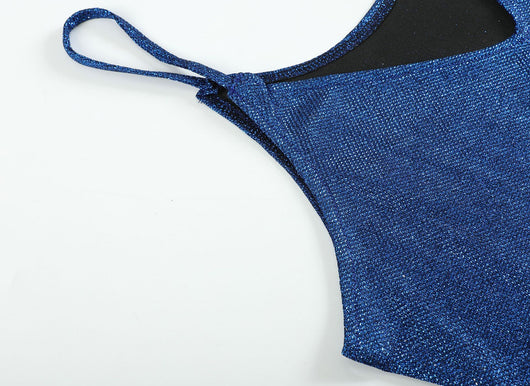 Top Escotado con Tirantes Dorados - Chaleco Casual Sexy - Image 14