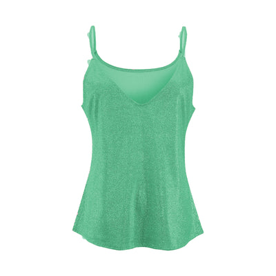Top Escotado con Tirantes Dorados - Chaleco Casual Sexy - Image 19