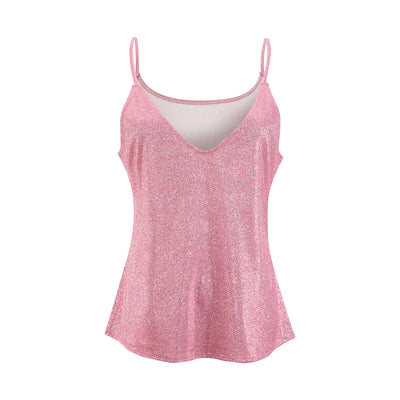 Top Escotado con Tirantes Dorados - Chaleco Casual Sexy - Image 22