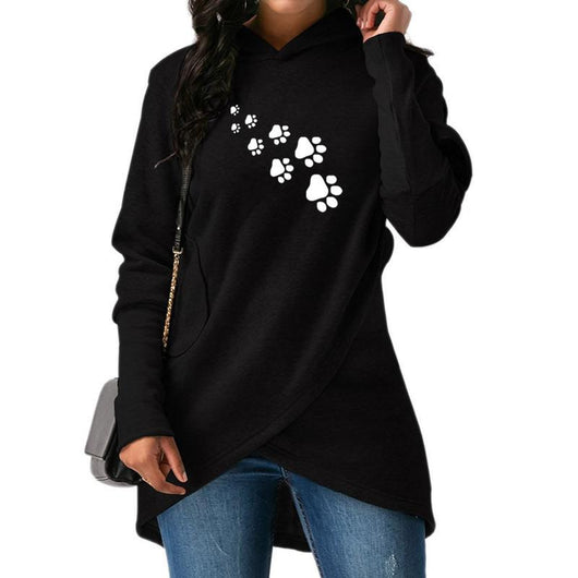 Sudadera con Estampado de Huella de Perro - Image 9