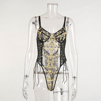Jumpsuit de Encaje Bordado Elegante para uso en Ecuador - Image 42