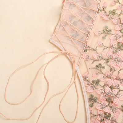 Jumpsuit de Encaje Bordado Elegante para uso en Ecuador - Image 59