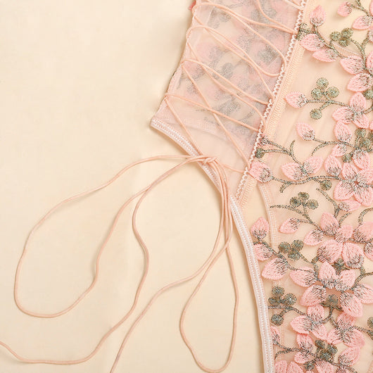 Jumpsuit de Encaje Bordado Elegante para uso en Ecuador - Image 59